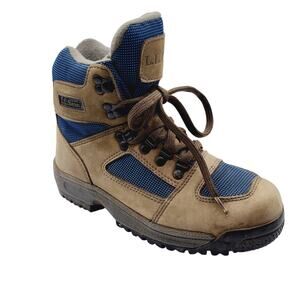 L.L. Bean Knife Edge Gore-Tex Waterproof Leather Upper Hiking Boot Women's 8.M